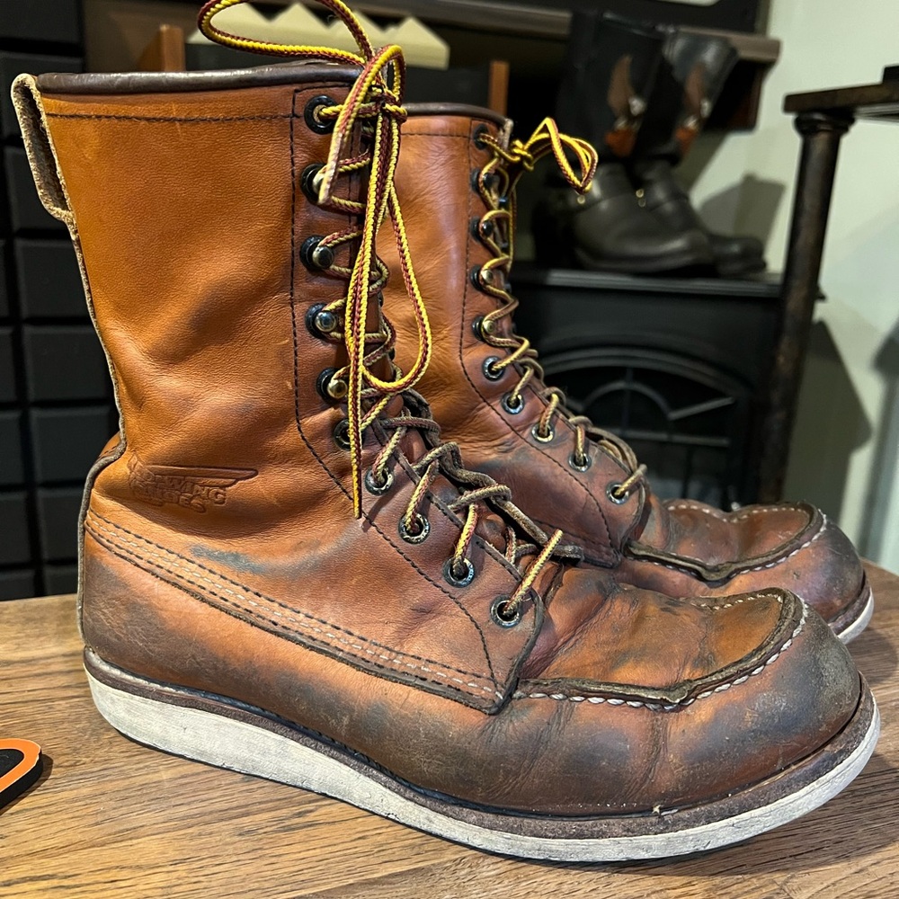 Redwing 10877 Moc Toe Boots 8.5